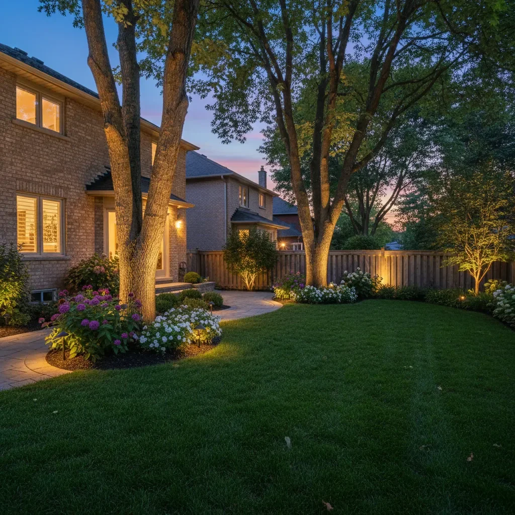Professional Landscape lighting designer by Legacy Landscaping Etobicoke in Etobicoke